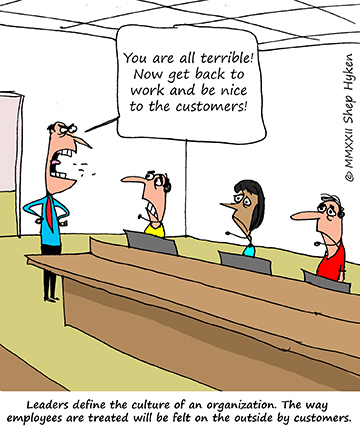Culture - The Way Employees Are Treated Is Felt By Customers