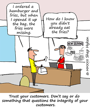 Trusting Your Customers 