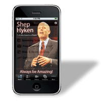 Shep Hyken customer experience customer service speaker app