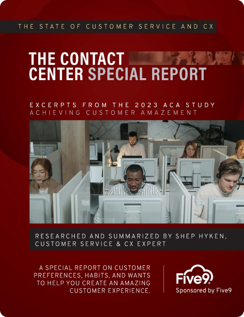 contact center shep hyken