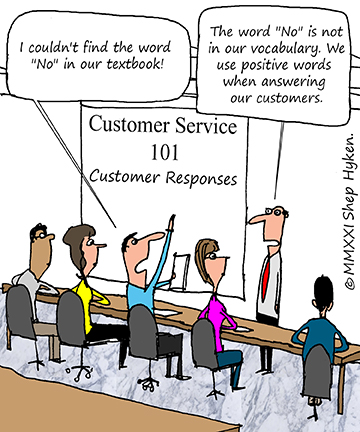 How do you say Yes to every customer request? Is it possible? Is this customer service utopia?